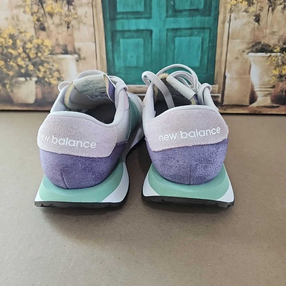 New Balance 237‎ Athletic Shoes Pastel Purple Pink Green Women's Size 9.5